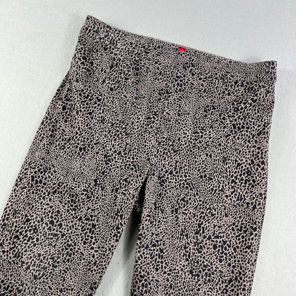 SPANX Leopard Print Seamless Leggings Women's L/G TP EXCELLENT Condition